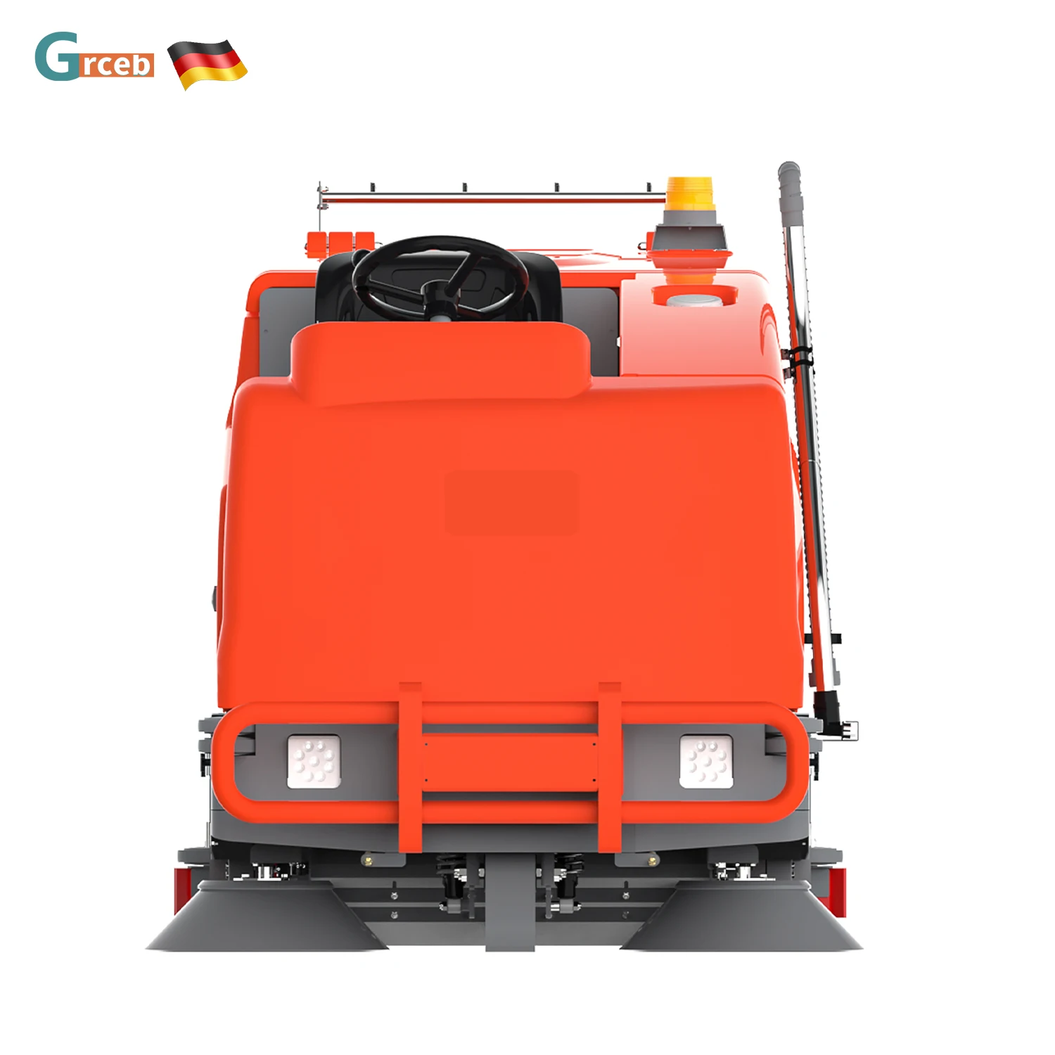 GS1450 Best Seller Ride-on Floor Scrubber Automatic Road Scrubber for Parking Lot Cleaning Used for Farm Industries