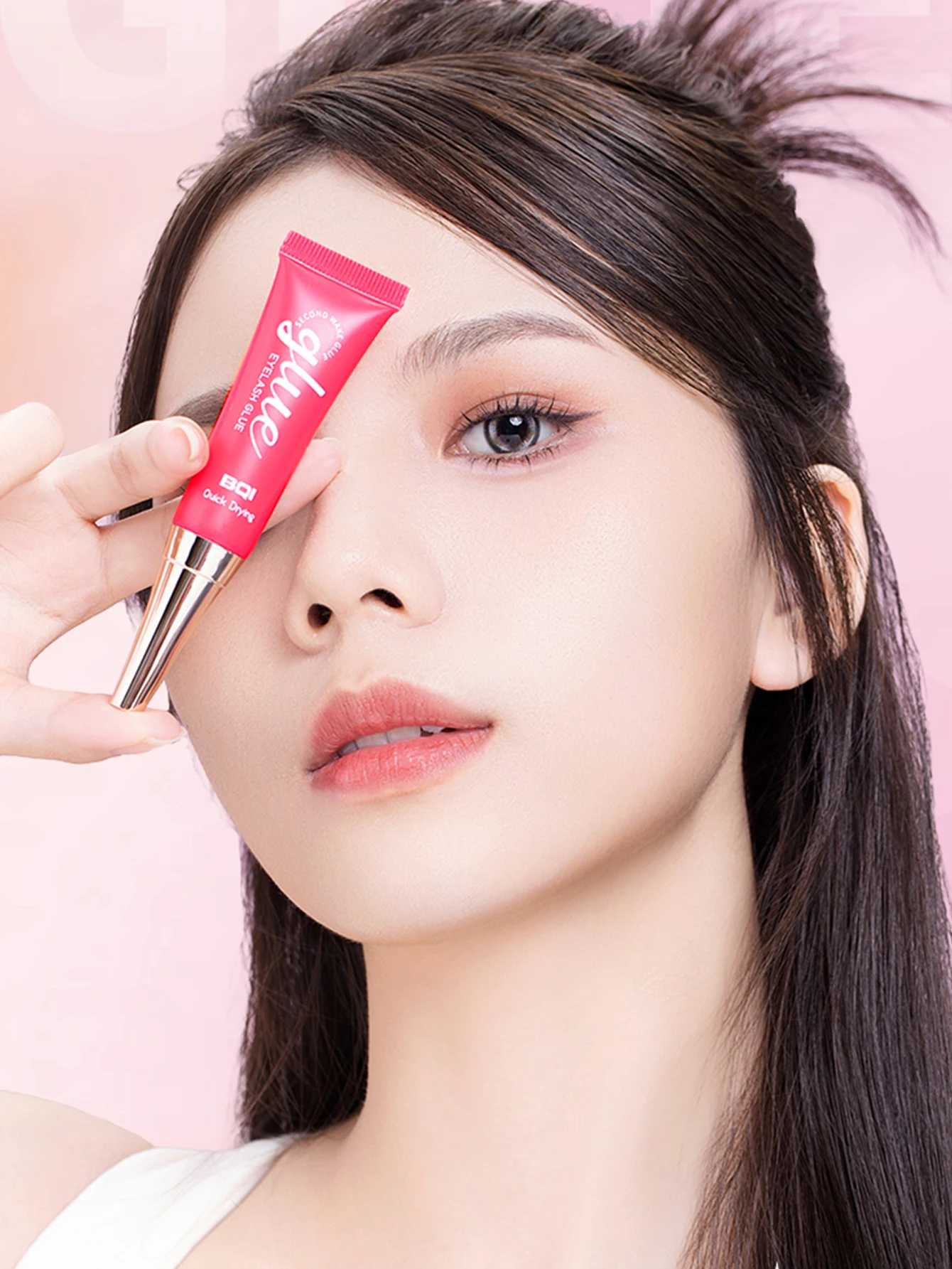 BQI Instant Awakening Quick Drying Invisible Long-Lasting Gentle And Non Irritating Clear False Eyelash Glue