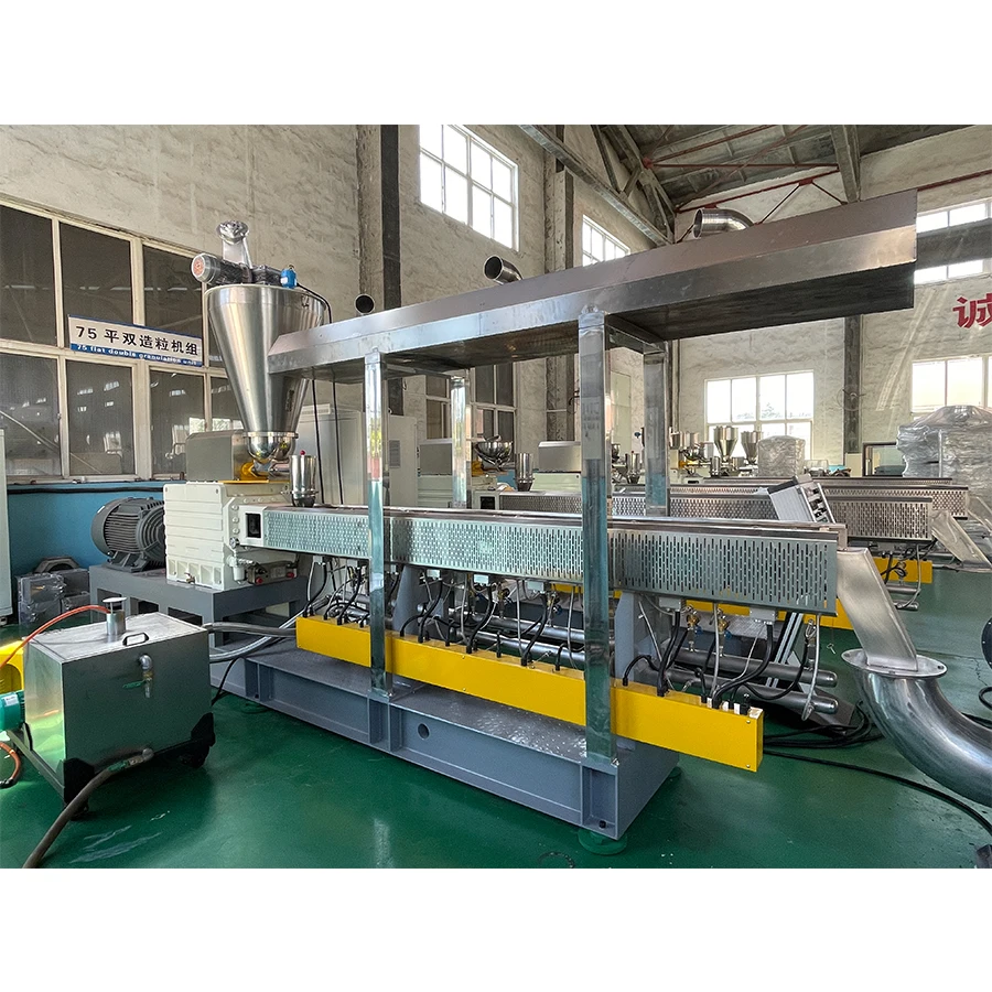 PP/PE WPC Granulating Extrusion Line Factory Supplier Waste Plastic Granules Making Machinery Plastic Recycling Machine