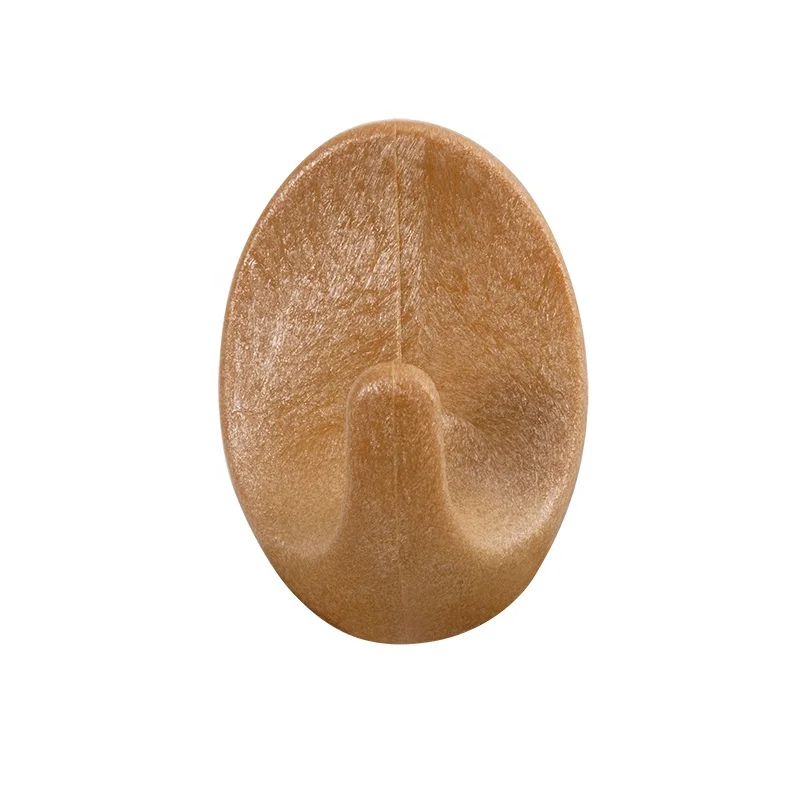 self adhesive  plastic hooks  adhesive hooks kitchen wall wood color sticky hooks