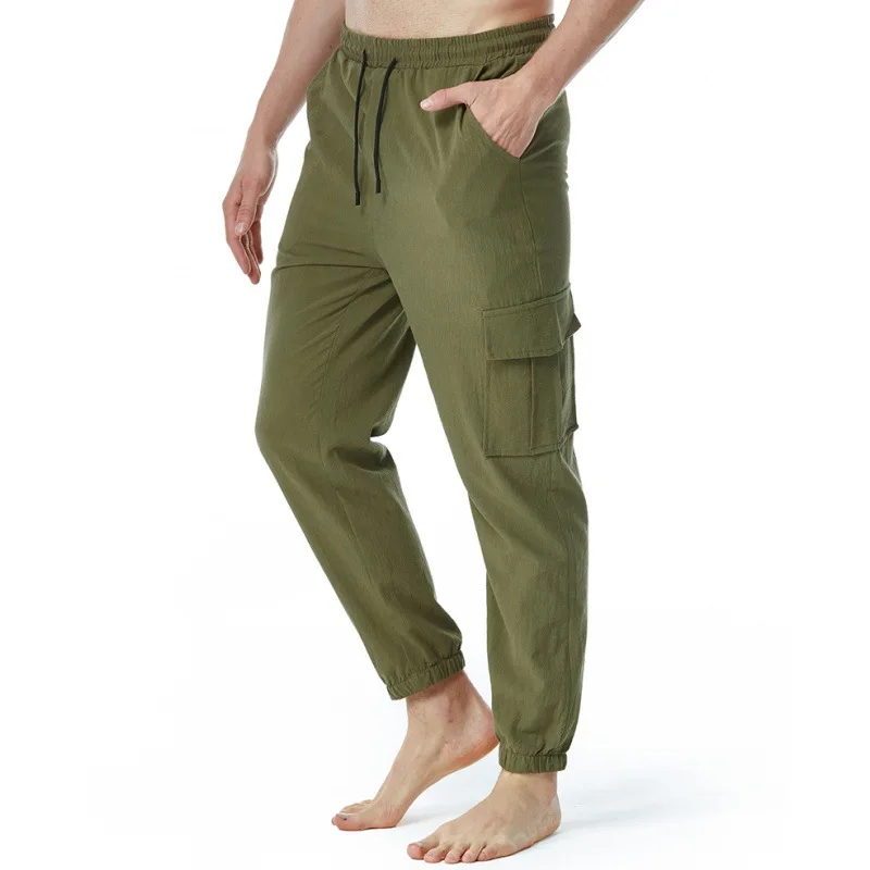 High Quality Mens Woven Streetwear, Jogger Cargo Pants for Men Custom Casual Outdoor Working Trousers/