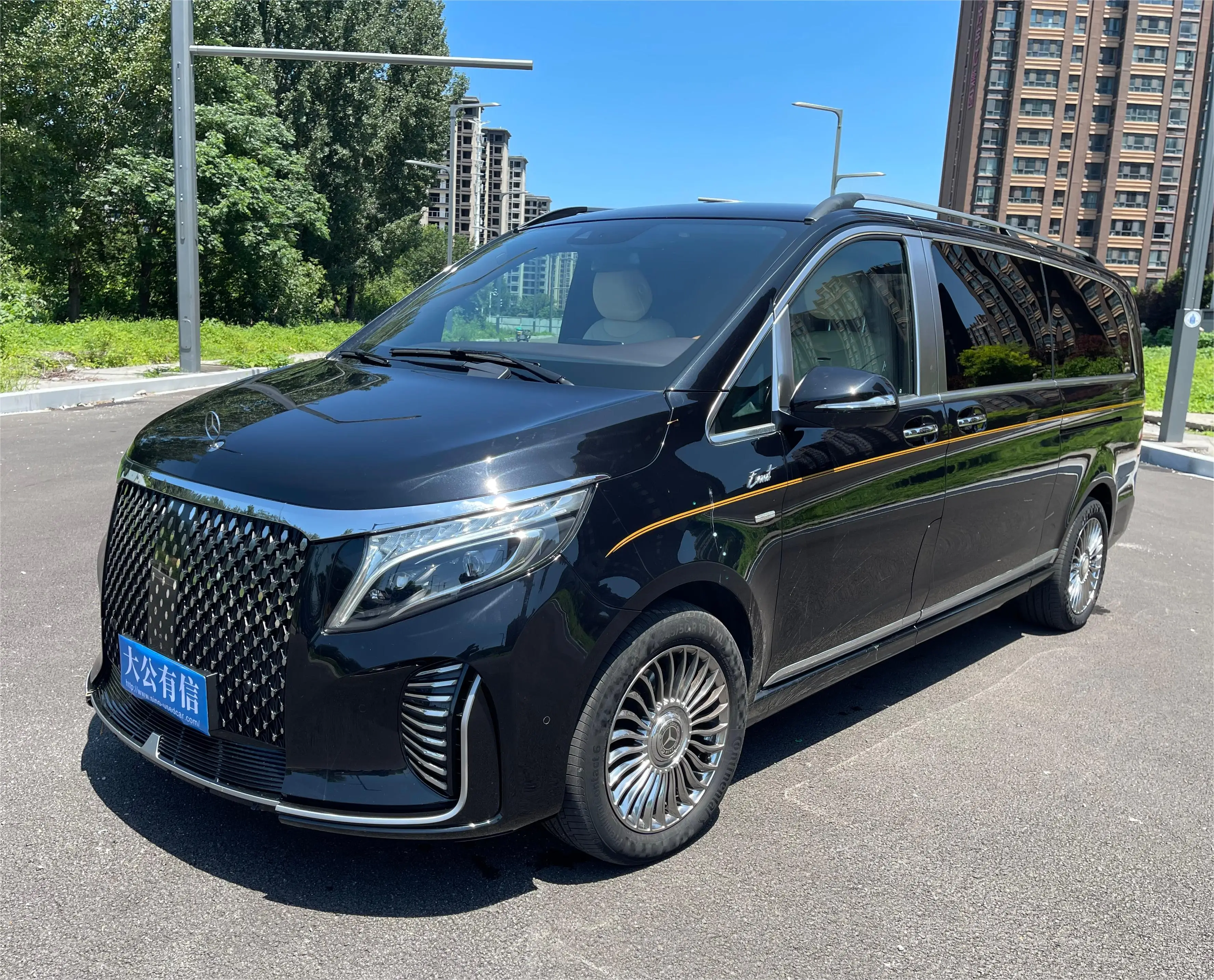 Used Car Mercedes-Benz MPV V260L 2021 MPV Long Axle Long wheelbase V class Vito rear drive Benz V260