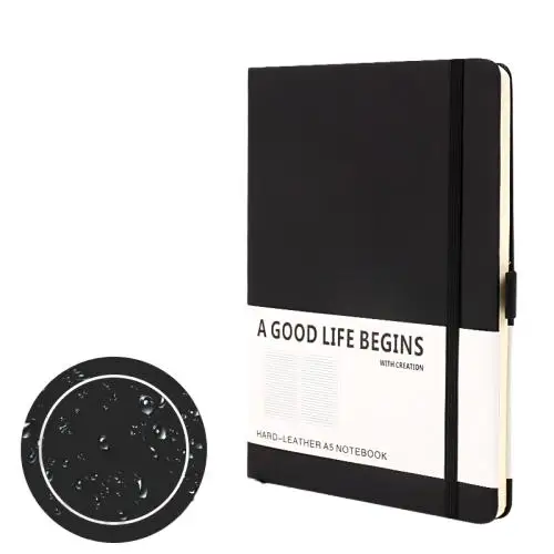 Записные книжки из искусственной кожи с логотипом
