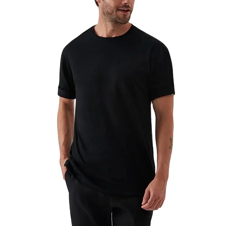 Custom T Shirt 100% Premium Pure Cotton Plain Black White Classic Short Sleeve Tee Summer Casual High Quality Men T Shirts. BD