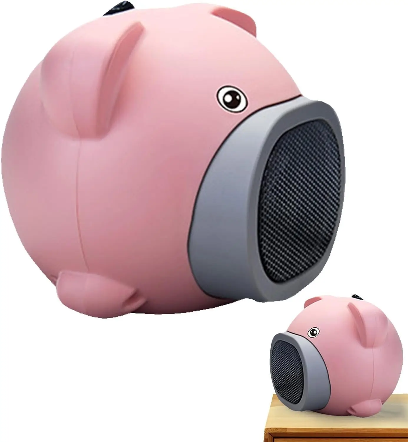 Mechanical Multiple Speed Wide,Heating Dissipation Hot Air Supplying Mini Heater Fan/