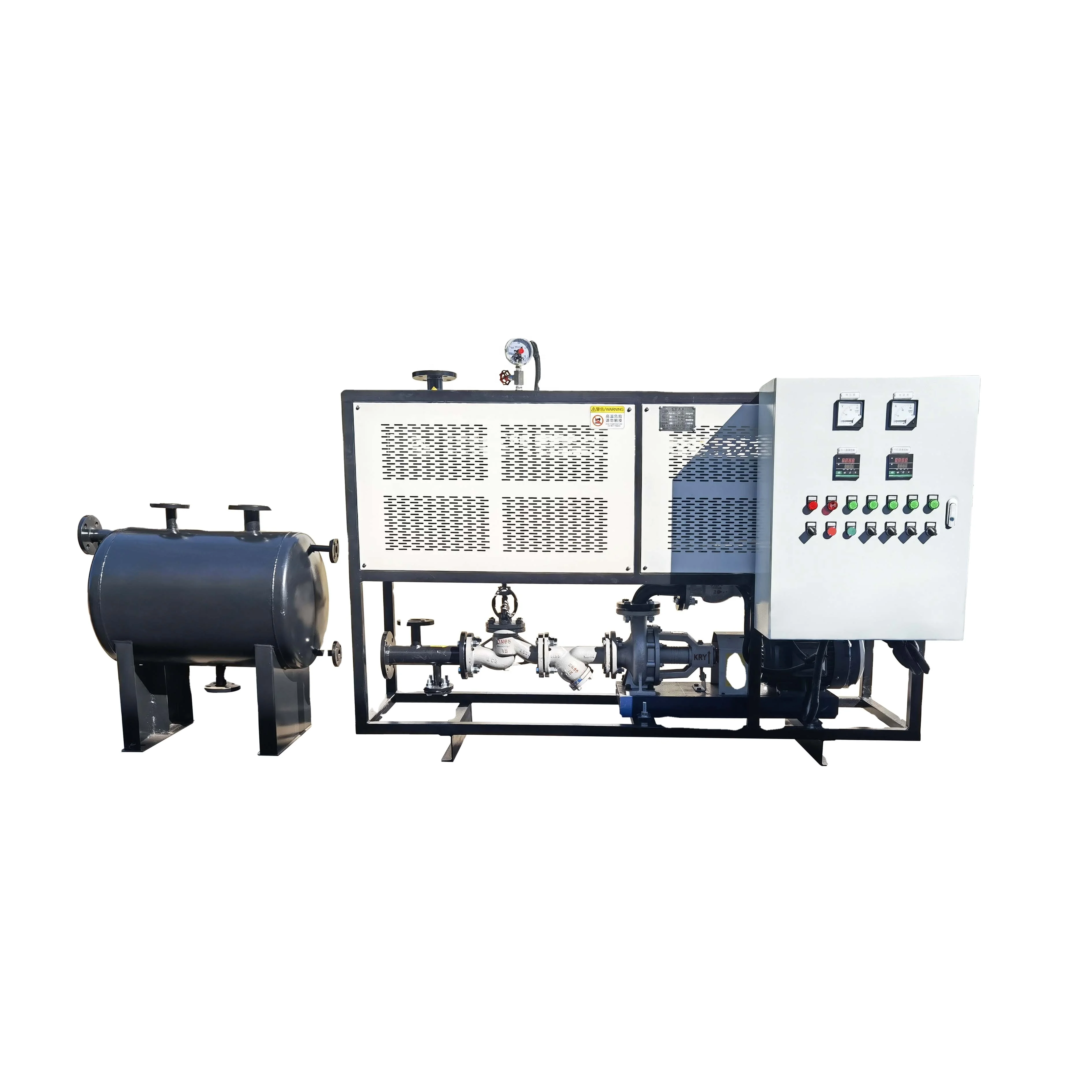 Electric hot oil heating thermal oil heater for mixing tank heating