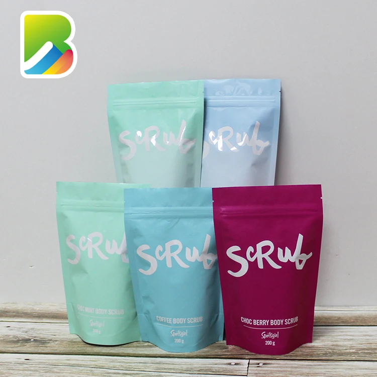 Custom China Mylar Snack Packaging Bag With Beautiful Printing For candy Packing Standup Smell Proof Zip Bag