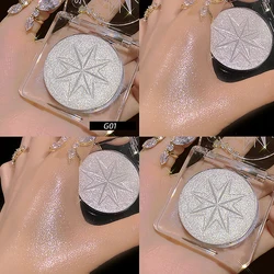 Powder Palette Cheek Face Eye Shine Shimmer Pearl Mineral Glow Pearls Highlighter