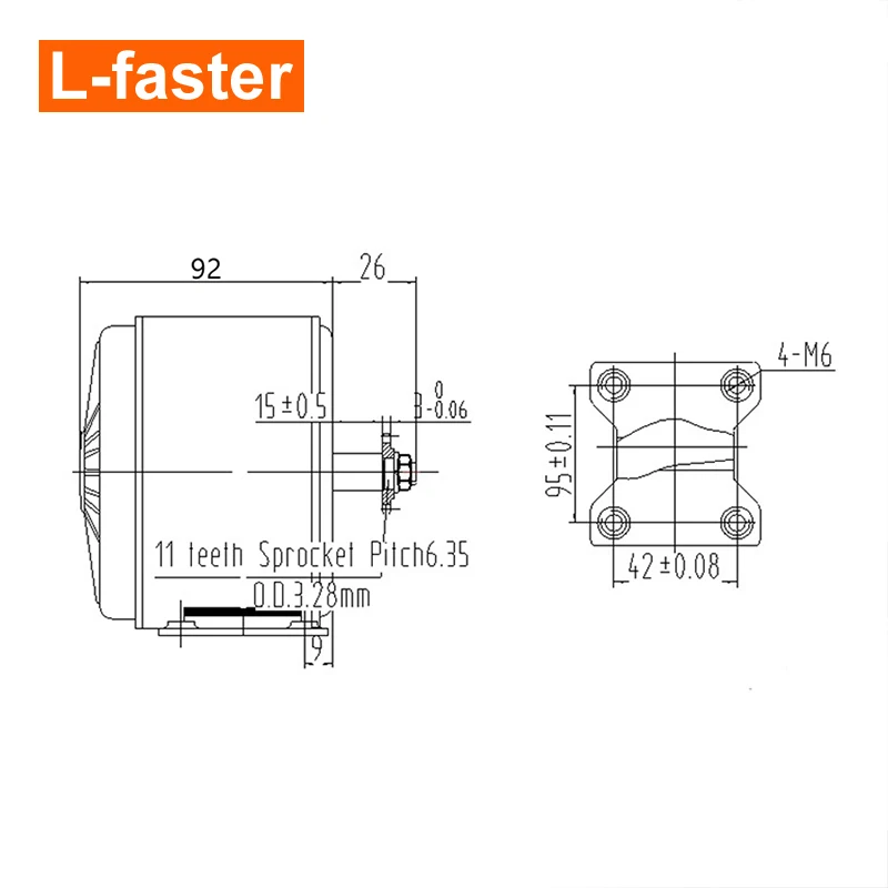 diy 24V 36V 350W Electric Foldable Bike Brush Motor ebike conversion kit