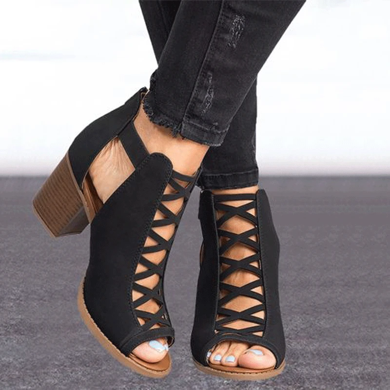 
Hot Sale Factory Price Ladies High Heel Sandals Women Shoes Heels 
