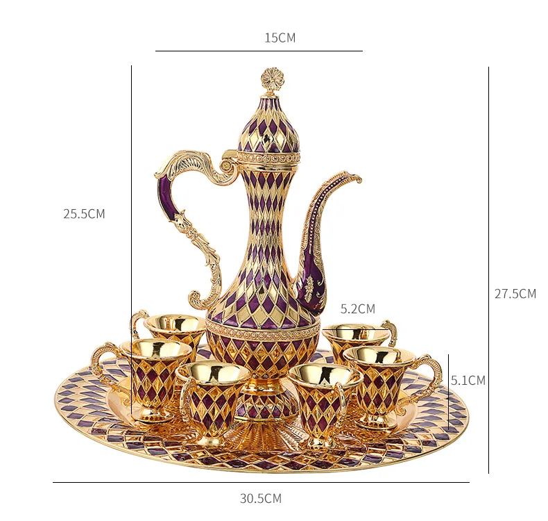 metal rose flower princess zinc alloy made crown antique trinket jewelry box for home decoration use