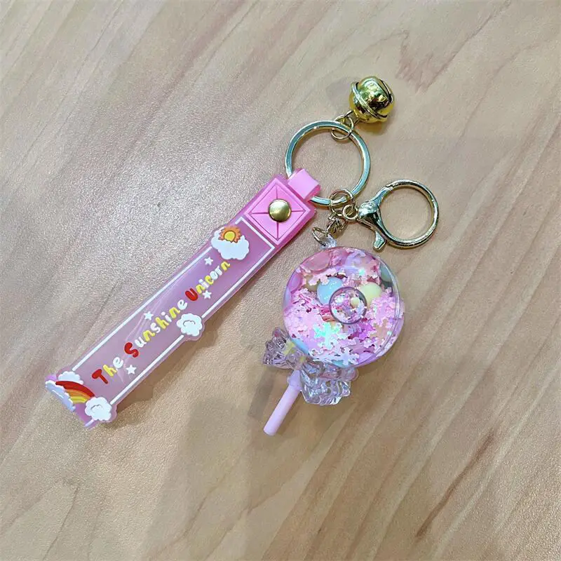 SY366 Promotional Gifts Anime Acrylic Keychain With Customized Logo Kawaii lollipop acrylic keychain