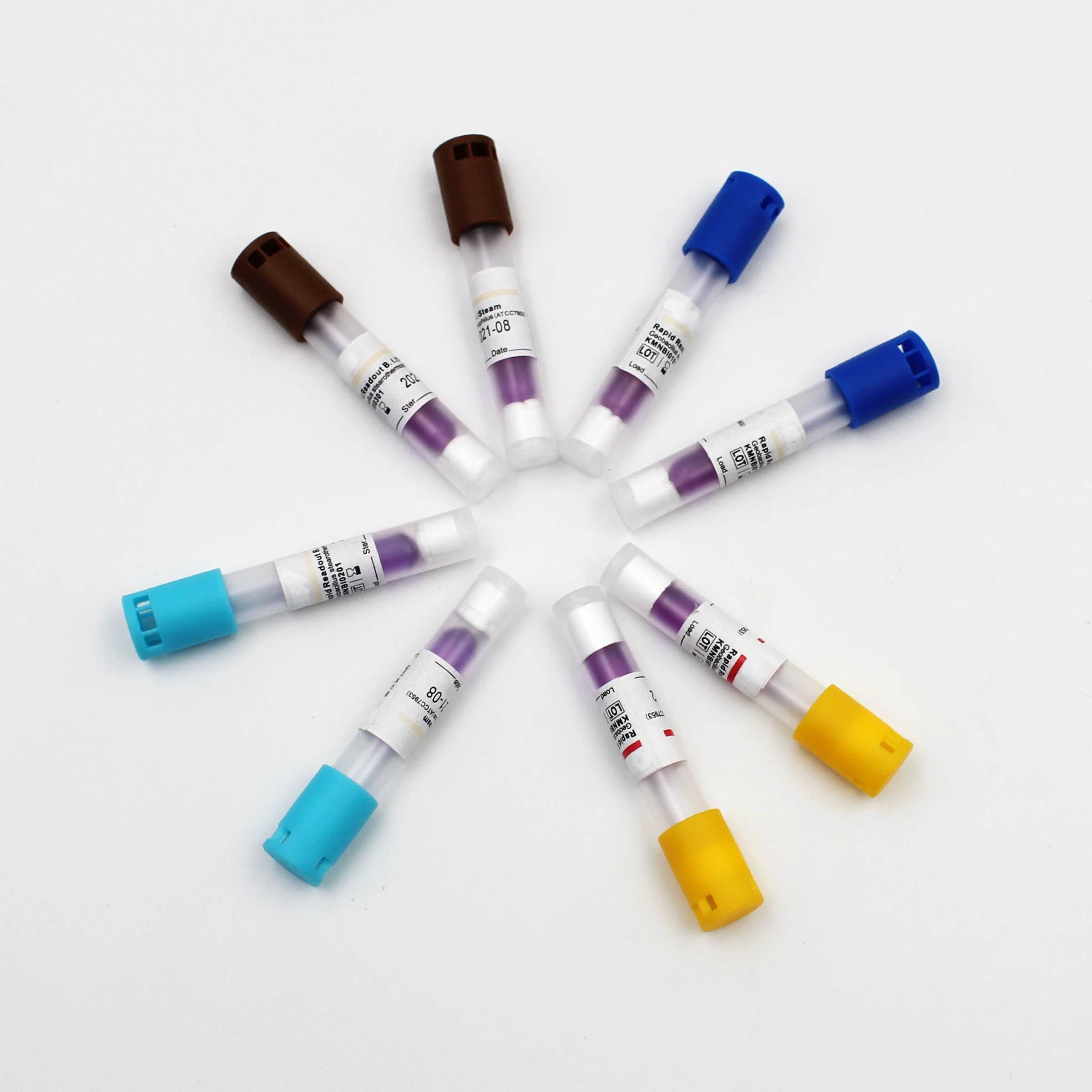 Self-Contained Biological Indicator for Ethylene Oxide Medical Consumables for Ethylene Oxide Monitoring