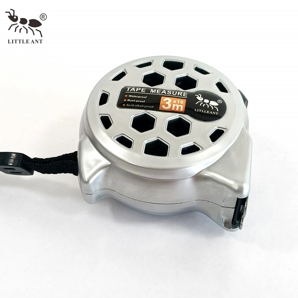 LITTLE ANT Retractable Laser Engraving Hollow Steel Tape Measure Ft Metric Inch Self-Locking Wear-Resistant Waterproof
