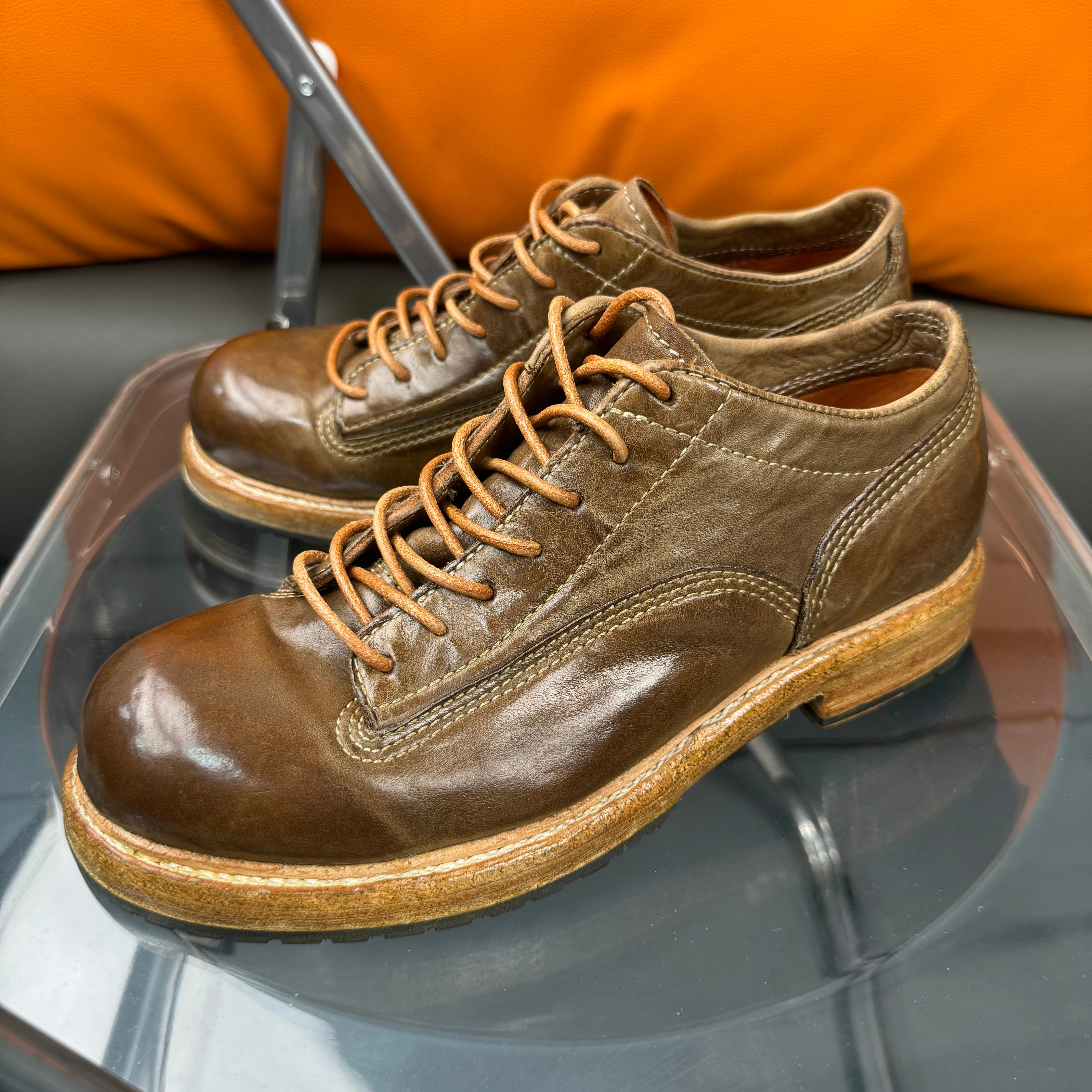 Goodyear welt classic shoes men Horsehide Genuine Leather Italian men shoes wedding party custom dress shoes for men