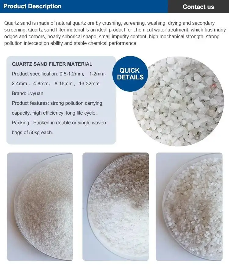 fused silica quartz sand per kg 99.99% pure quartz sand 4-6match high grade 99.3% sio2 quartz silica sand