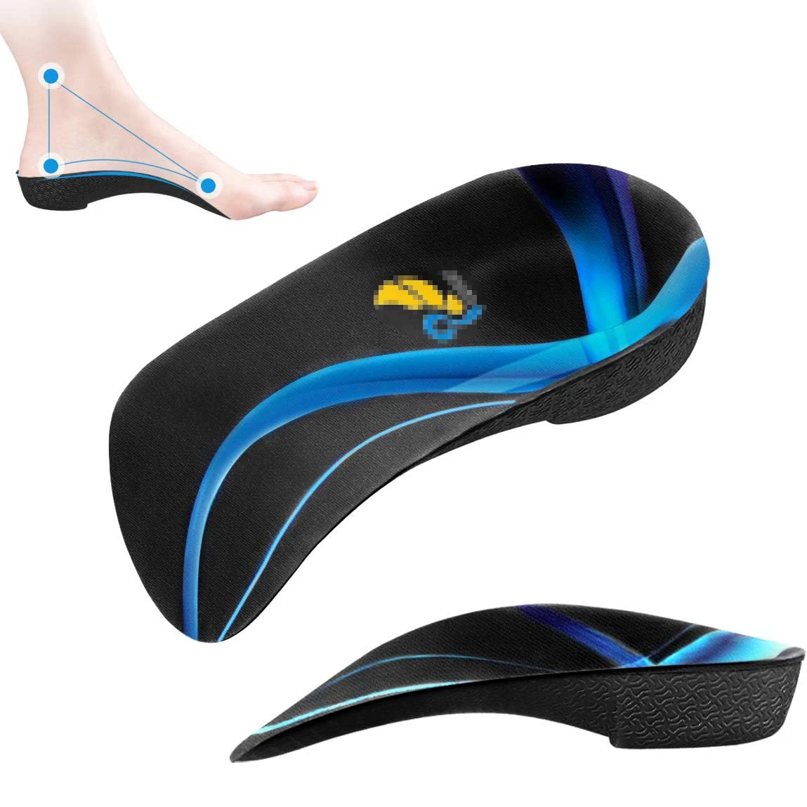 3/4 стельки для женщин/мужчин ортопедические обуви