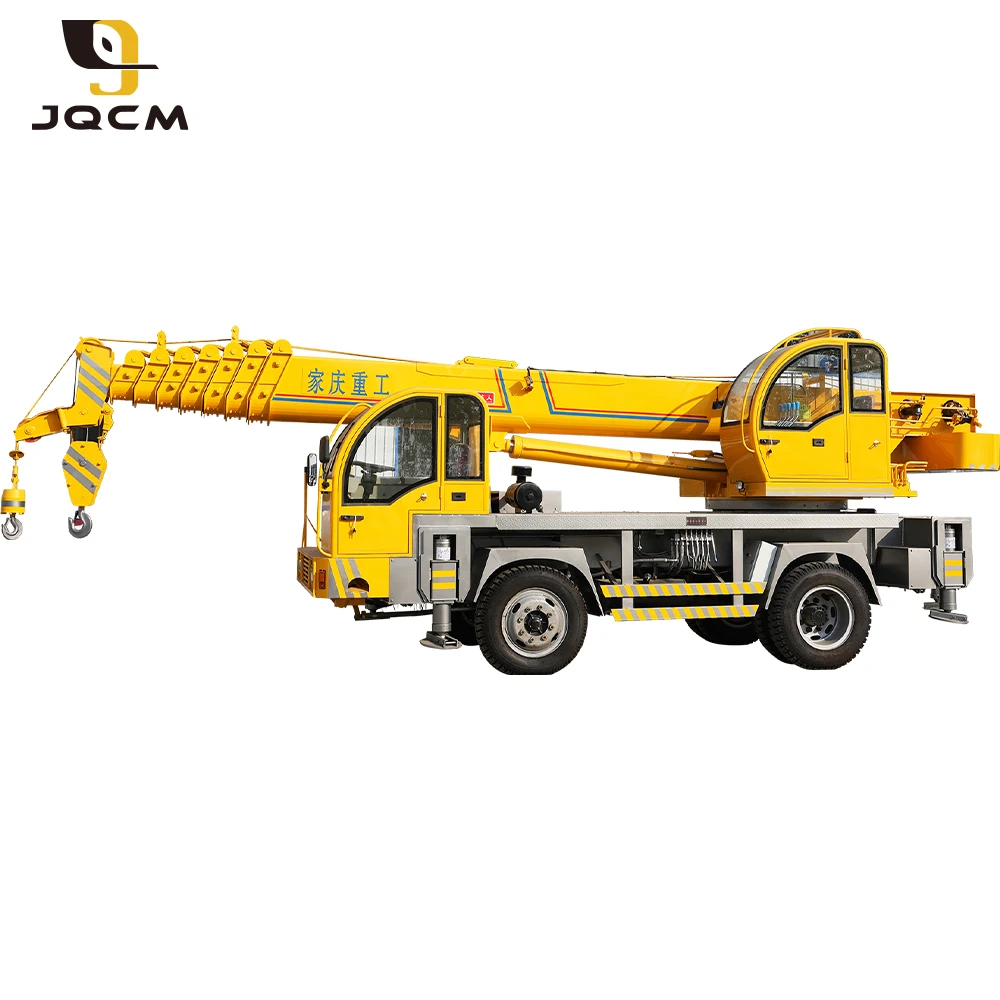 Recommend 10Ton small mobile crane truck mobile crane Self Made Crane For Construction