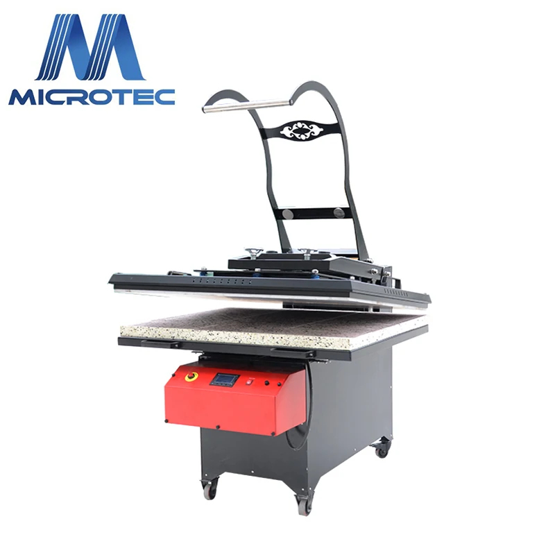 Microtec heat press machine 80x100cm and 100x120cm large format sublimation heat press