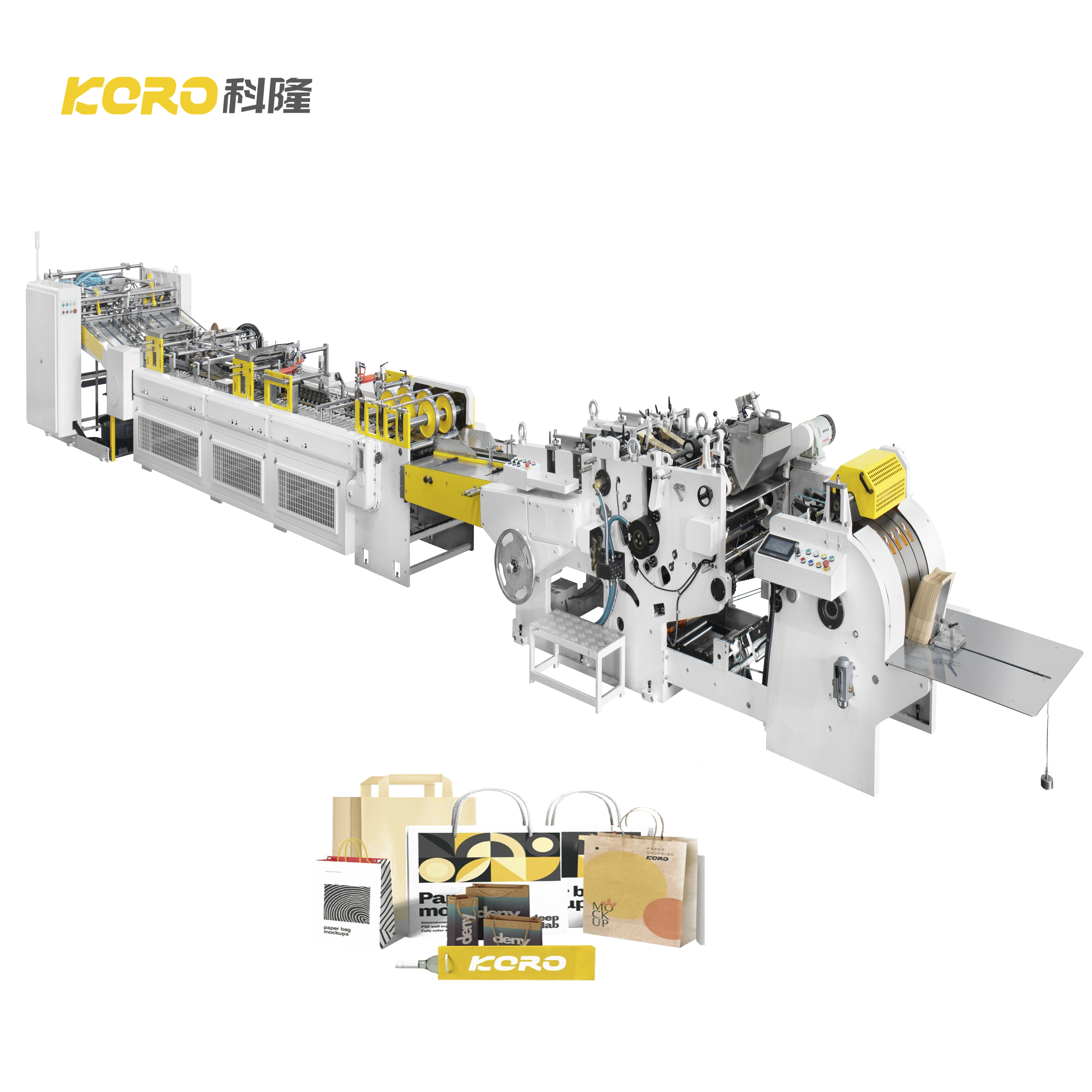 Automatic Paper Bag Making Machine