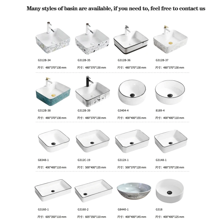 Modern Round Ceramic Art Basin Lavabo Sanitary Ware Counter Top Wash Basin Ceramic Bathroom Sinks