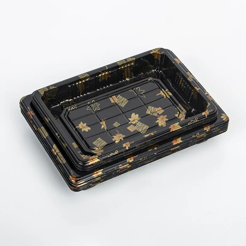 Disposable Japanese Sushi Boat Plastic Food Container Sushi Container