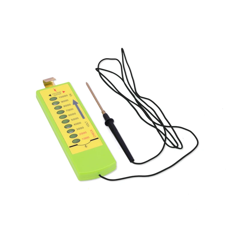 Easily assembled sustainable green color plastic electric fencing neon lamp farm fence tester
