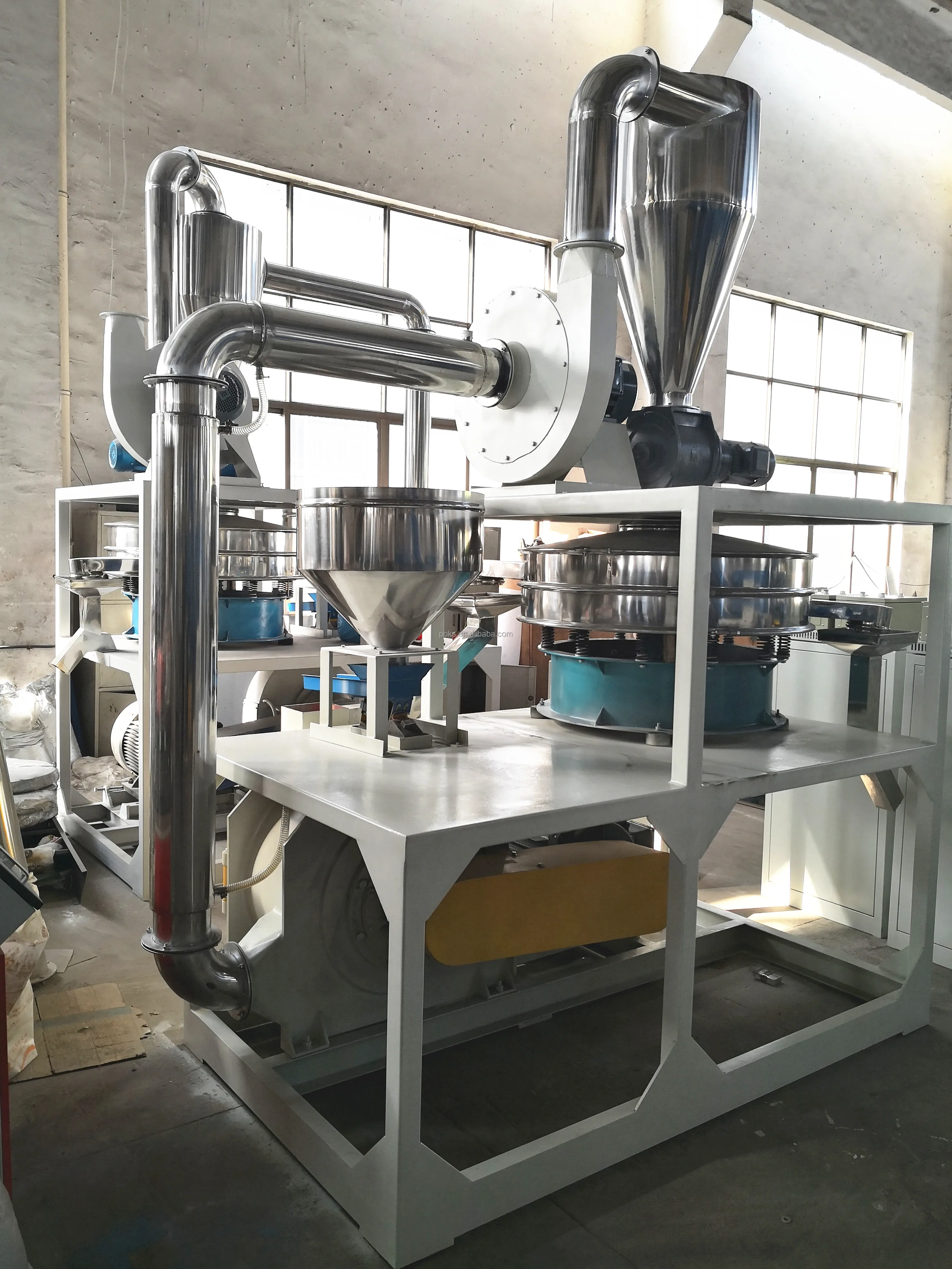 WOOD PET PE PP PVC EVA Plastic Pulverizer High Quality Grinding Machine Milling Machine Customized