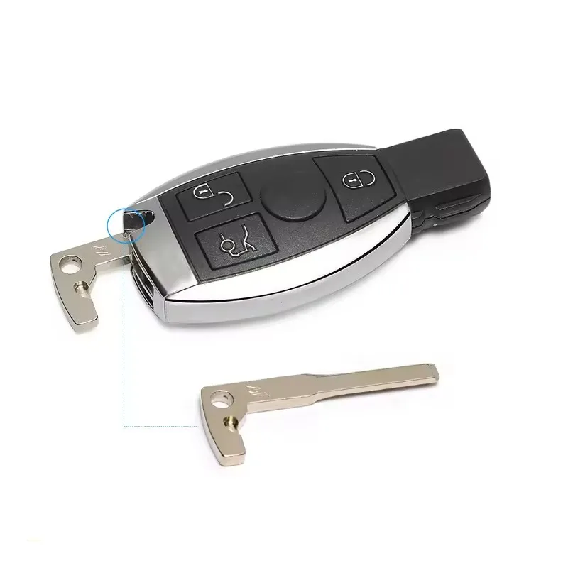 High Quality 3 Buttons Car Smart Remote Key Auto Control 315MHz/433MHz For Mer/cedes Ben-z year 2000+ NEC&BGA style