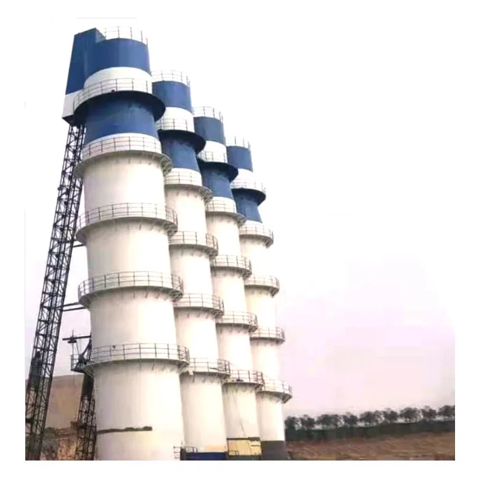 Chemical Industry Active Lime Vertical Kiln Production Line Plant 100-400TPD