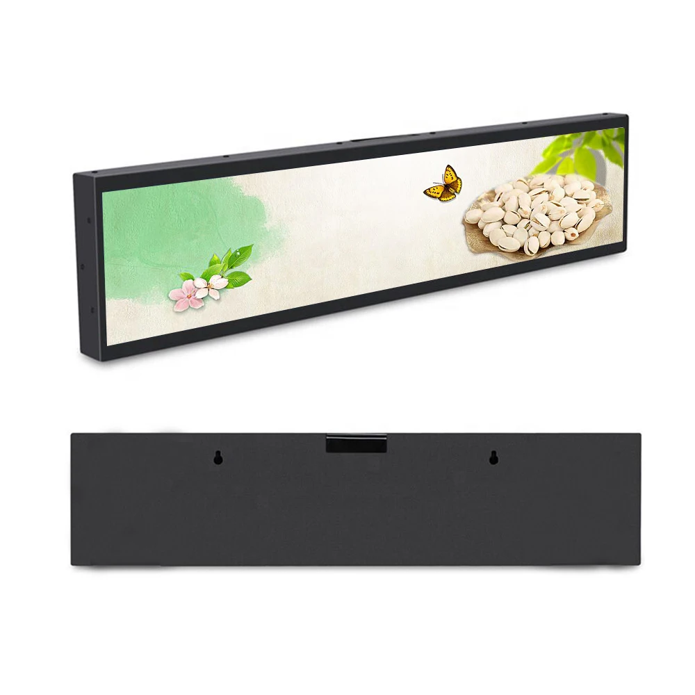 Electronic Shelf Labels Standard Bar Display Long Strip LCD Advertising Display