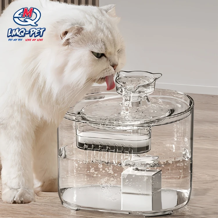 Automatic Electric Pet Smart Drink Fountain 2.2L Cat Water Filter Drinking Water Dispenser Fountain For Pets Dog Cats