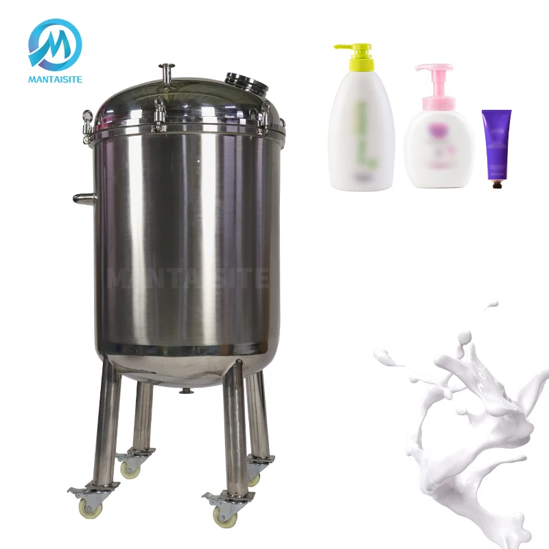 High Quality Stainless Steel Tank Sealed Storage Tank Cold Water Jacketed Storage Tank for Food Industry
