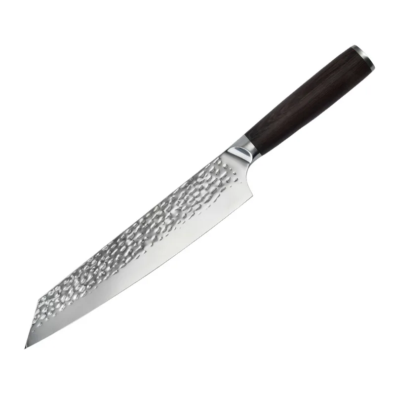 9 дюймов 5cr15MoV стальной нож Kiritsuke с деревянной ручкой венге Yangai лосось сашими суши ножи кухня шеф-повара