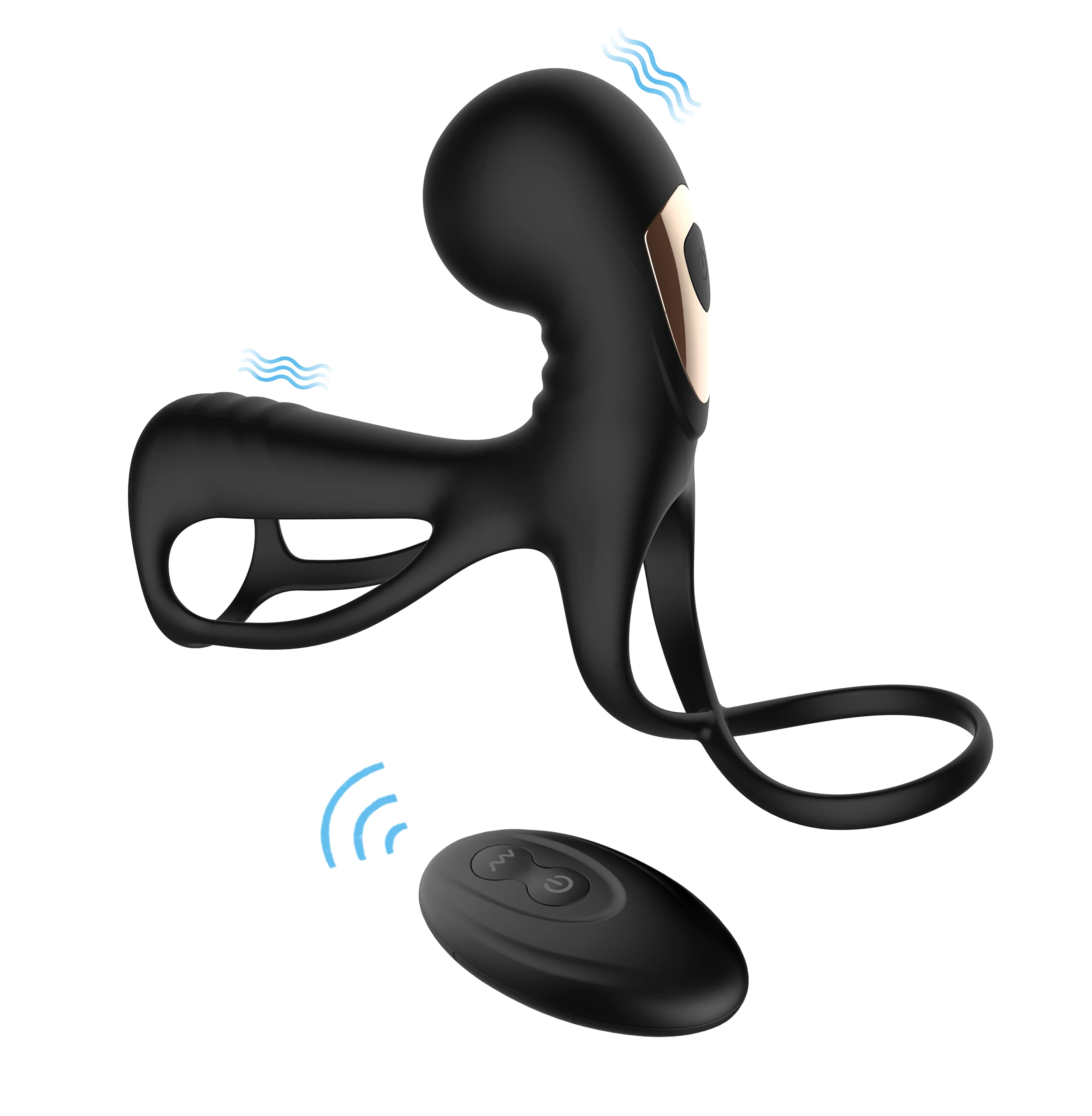 Penis Enlarger Condom Times Thick Sleeve Cock Ring Vibrator Men Sex Products