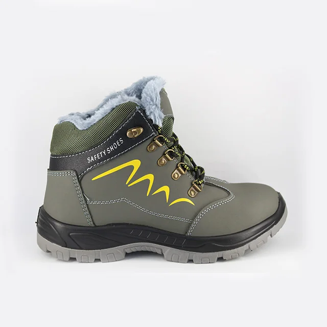 waterproof microfiber anti-slip anti-puncture construction work shoes hiking men safety shoes
