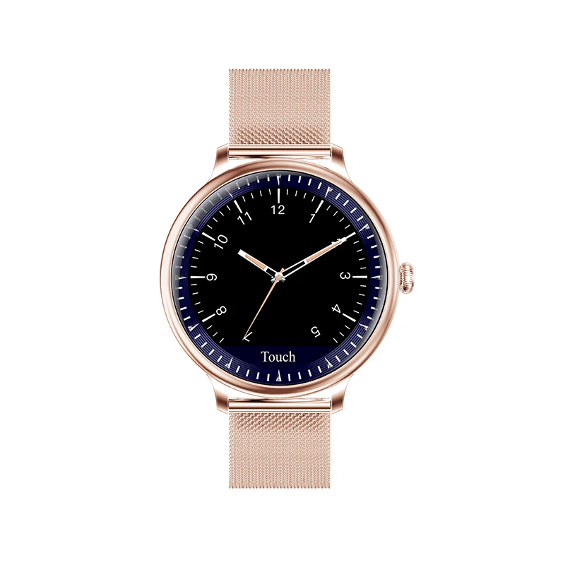 MissYou Fashionable Lady Smart Watch Lightweight Body 1.08 inch HD Screen Heart Rate Alarm Waterproof IP67