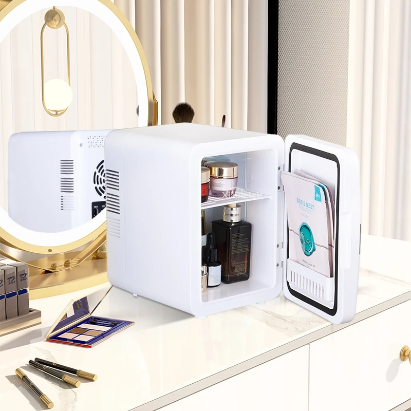 4L Small Cosmetic Fridge Portable Mini Refrigerator Beauty Mini Skincare Fridge For Hotel Room