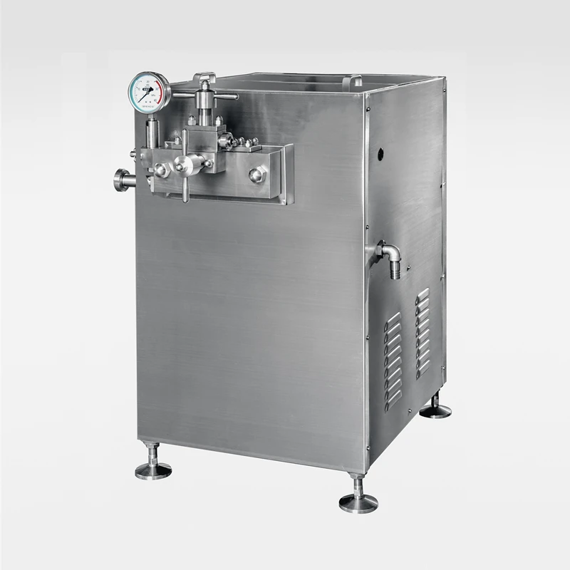 Small Flow Yogurt Fruit High Pressure Milk Homogenizer On Sale