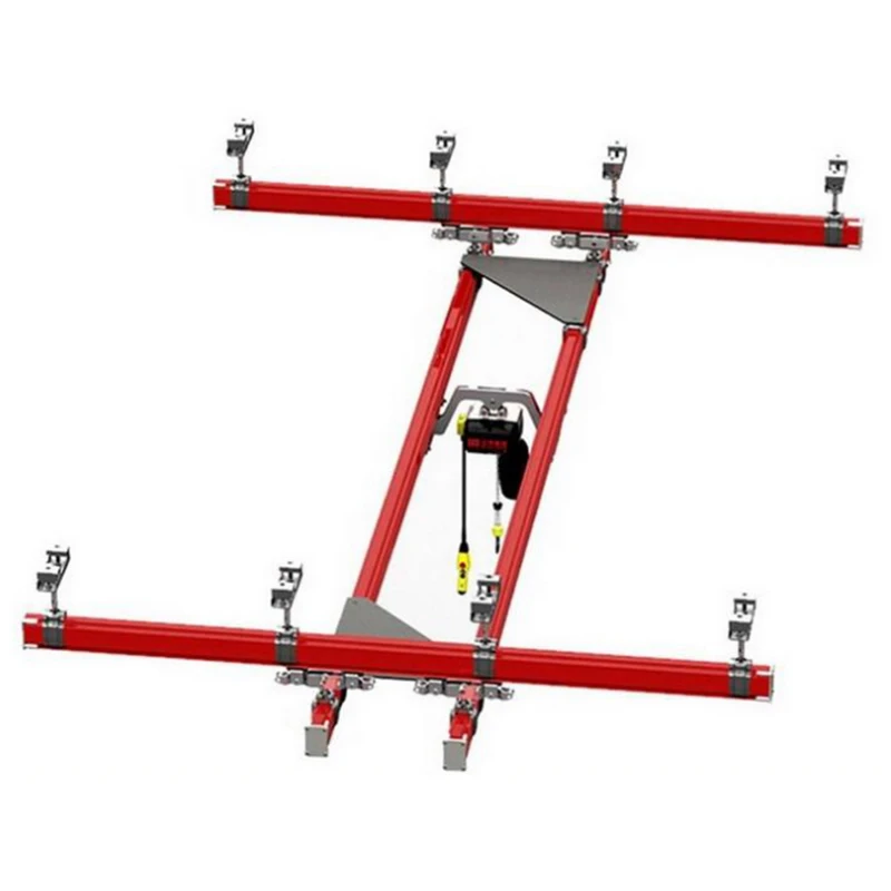 Hot sale Single Grider Suspension workstation KBK light Capacity Crane Overhead Rail System aluminum alloy mini overhead crane