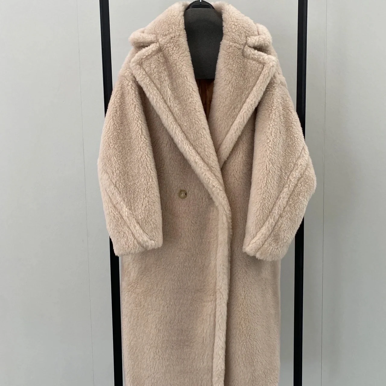 Teddy bear coat wool fur 2022 new warm thickened furry long granular fur coat for women