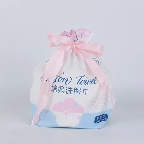 
factory whole sale washcloth Disposable face towel face dry wipes 