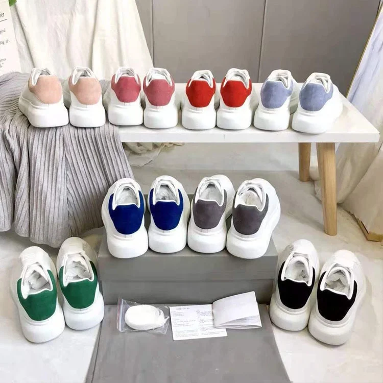 Оригинальные туфли на толстой подошве 1:1, Allexandermcqueen, Александр Alexand, бренд Alex Mcqueen, Александр-mcqu Mcqu