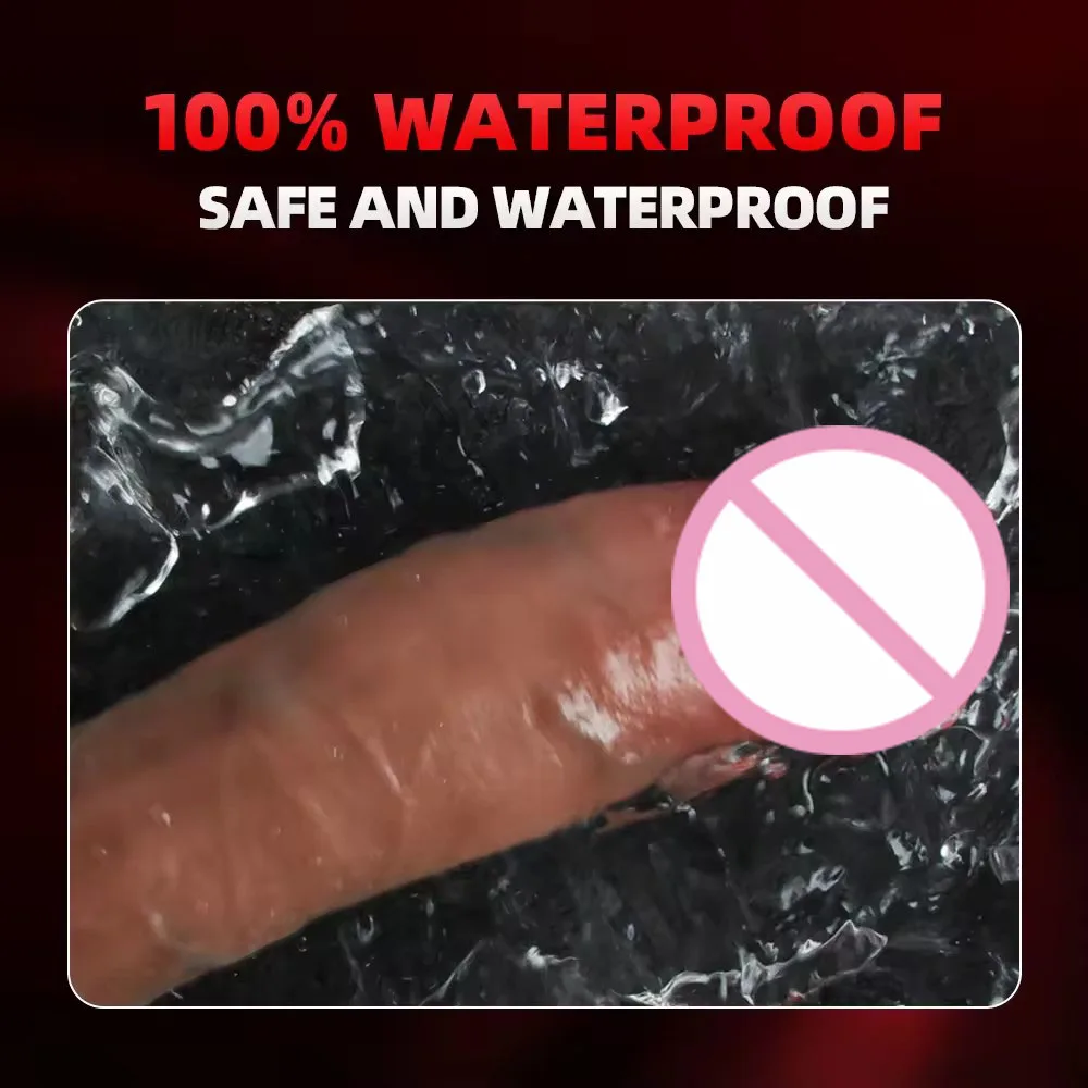 Soft Realistic  Large Liquid Silicone Dildos Sex Penis Vagina Suction Cup Anal Butt Plug Massage Adult Sexy Toys For Woman