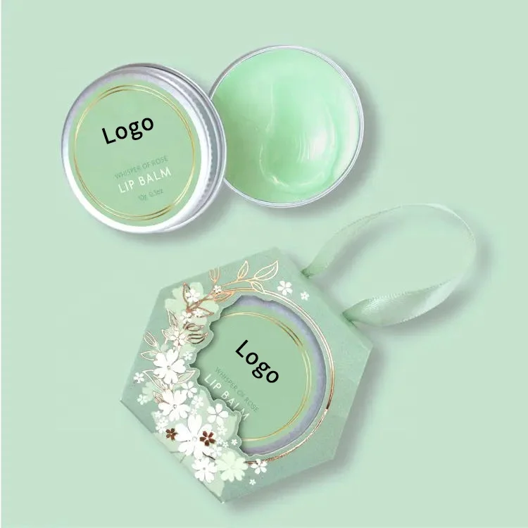 Hot Sale Custom Cute Skincare Pink Moisturizing Lip Balm Exfoliating Vegan Organic Therapy Lip Balm