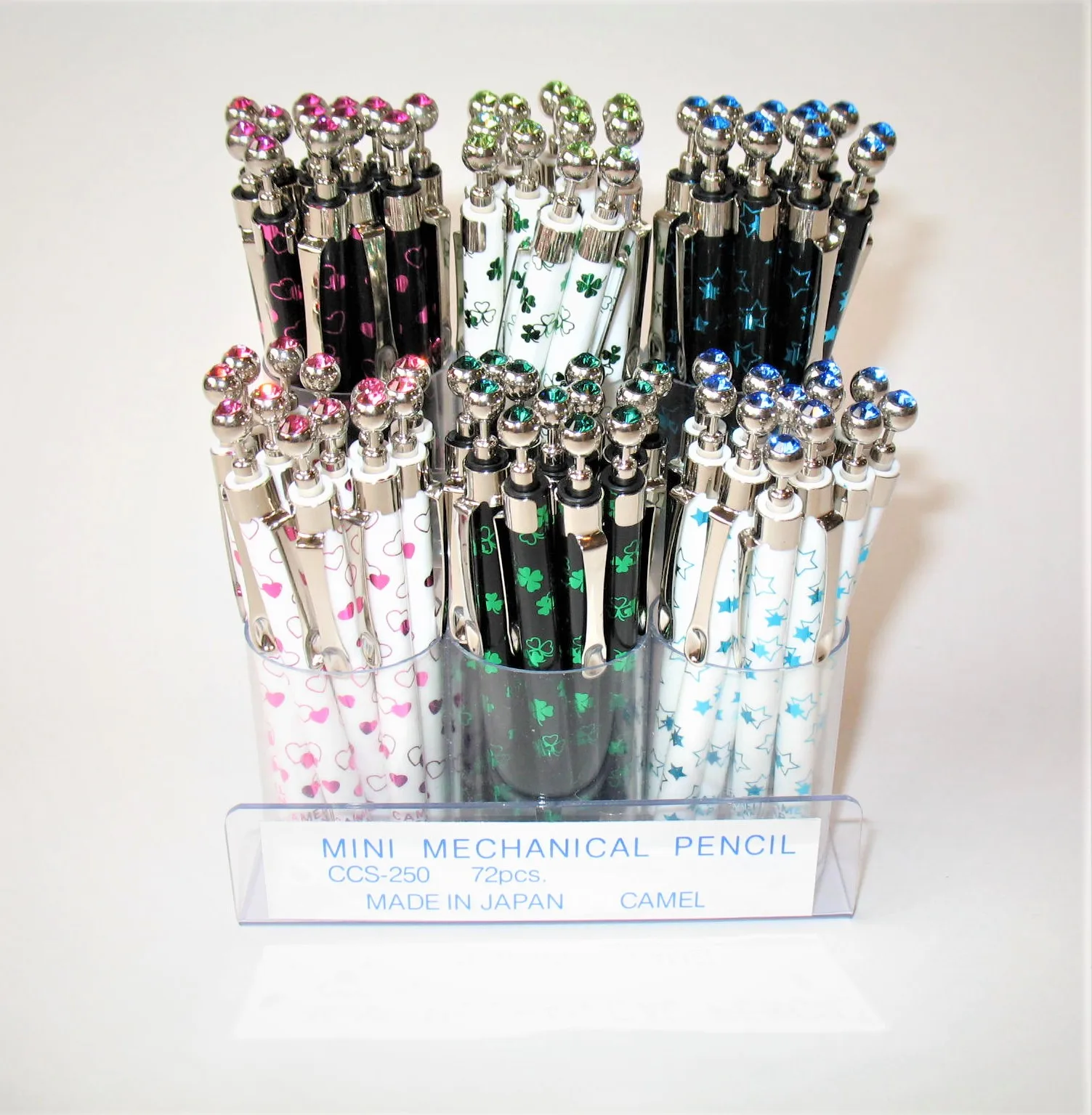 Japan various designs black mechanical writing draft pencils