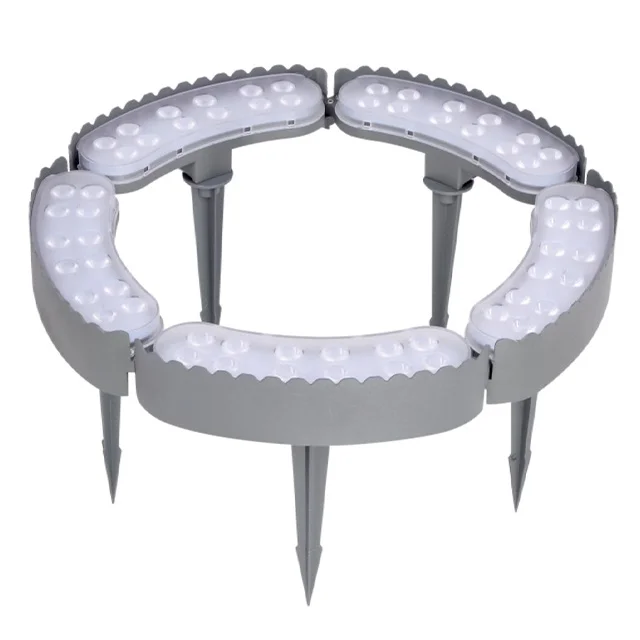 hug tree light dmx 512 spotlight for trunk decor of coconut palm tree ring light