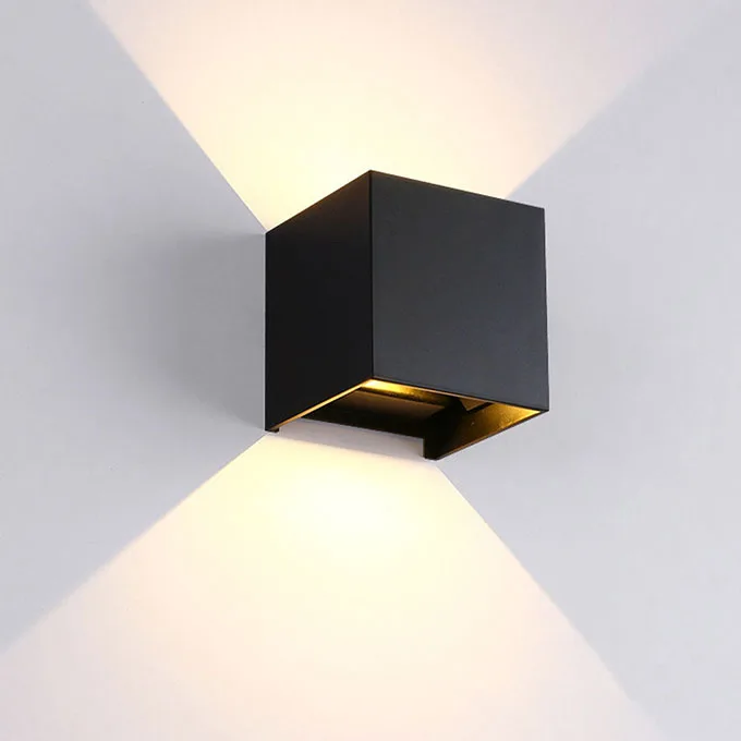 Wall mounted outdoor wall light led up and down 6W Exterior wall lamp waterproof IP65