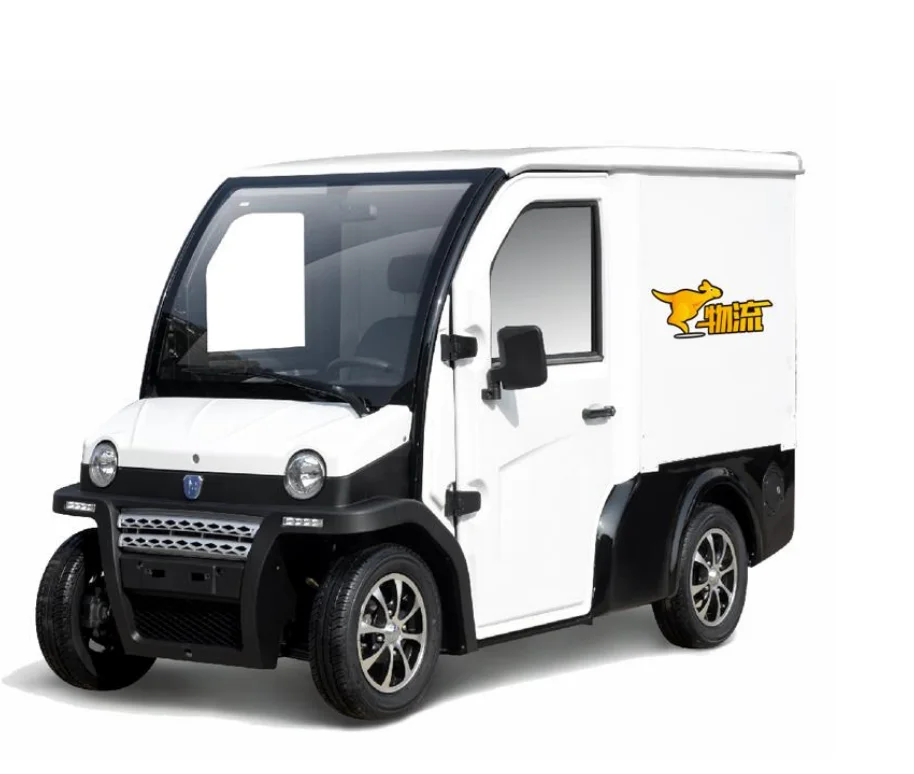 Оптовая продажа с фабрики Электрический 2-местный грузовой фургон Электрический мини грузовой Электрический фургон с EEC и A/C