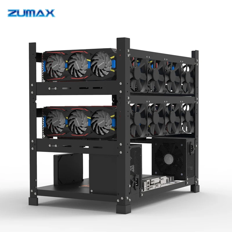 12 GPU полка с открытой рамкой для корпуса открытая рамка держатель